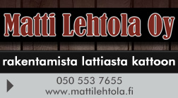 Rakennusliike Matti Lehtola Oy logo